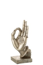 J-Line Buddha Hand Figur