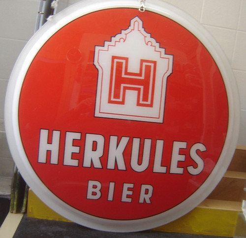 Rundes werbeschild aus - rundes,