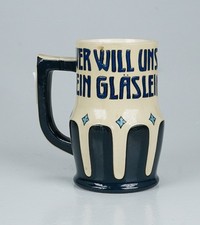 Mettlach Krug Jugendstil