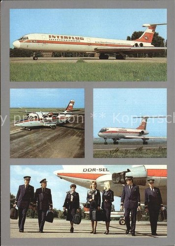 Flugzeuge zivil interflug - zivil,