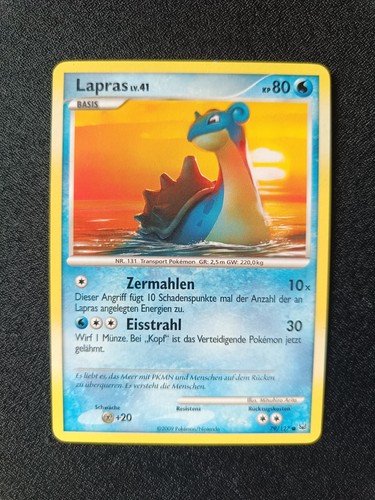 Pokémon karte lapras - pokémon,