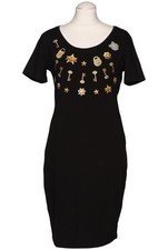 VERSACE JEANS Kleid Damen Dress Damenkleid Gr. M Schwarz #yopnod5