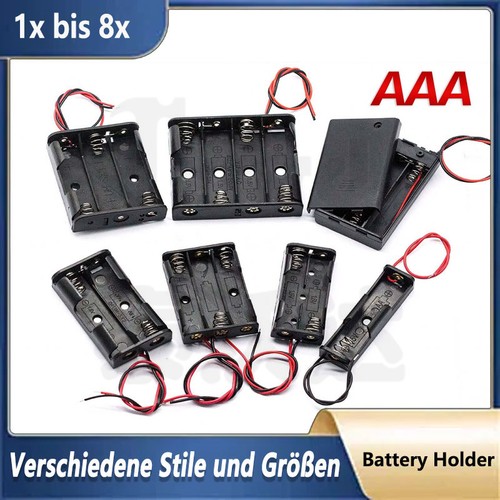 Batterie akkuhalter aaa - aaa, 1x