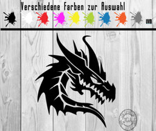 Aufkleber Drachen Dragon Auto Sticker Tuning JDM Decal  car boot lkw Bike