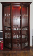 Vitrinenschrank,Vitrine,Kirsch