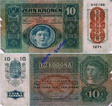 Österreich / Austria 10 Kronen 1919 P. 51 (VG-)  690#❇️..