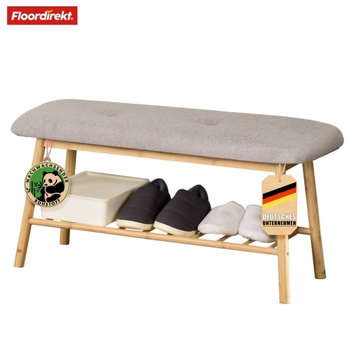 Bambus sitzbank schuhregal - bambus-sitzbank,