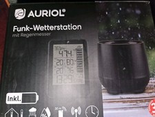 auriol funk wetterstation mit