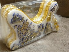 Kerzenkunst Kerze Schlitten