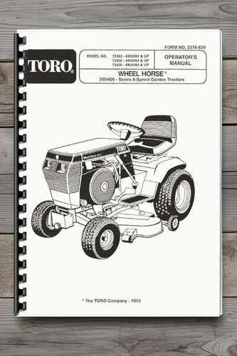Wheel horse 300 - horse,