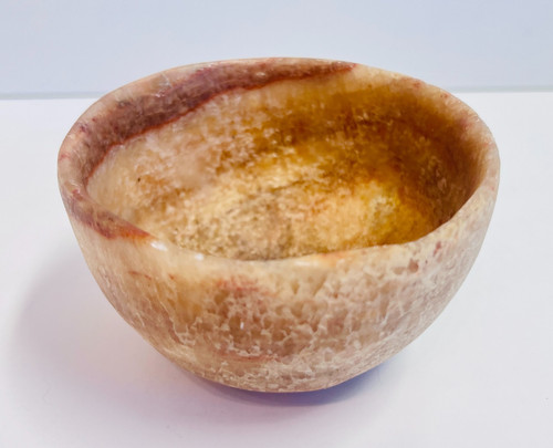 Alabaster schale 8 cm - alabaster,