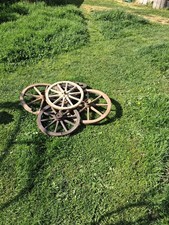 Alte Handwagenräder