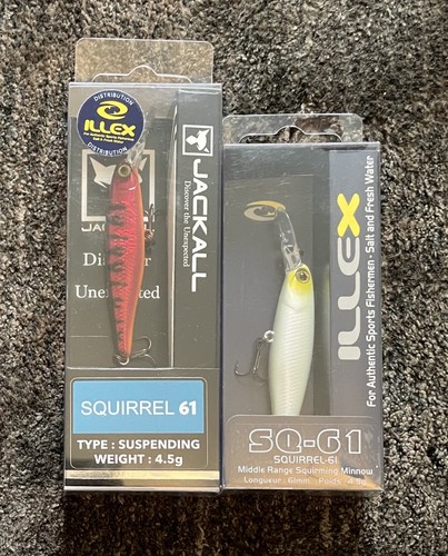 Illex squirrel 61sp wobbler - squirrel,