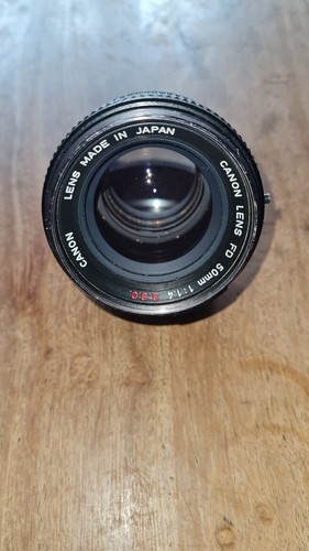 Canon lens 50mm - fd,