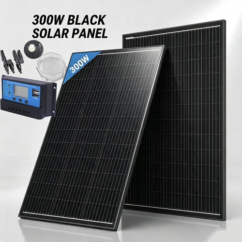 300w monokristallin solarmodul - 300w,