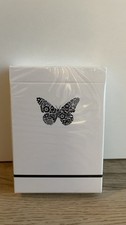 BLACK Butterfly Playing Cards