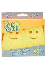 Scrub Daddy Geschirrstab Scheuerbürste Ersatzköpfe, Seifenspenderbürsten