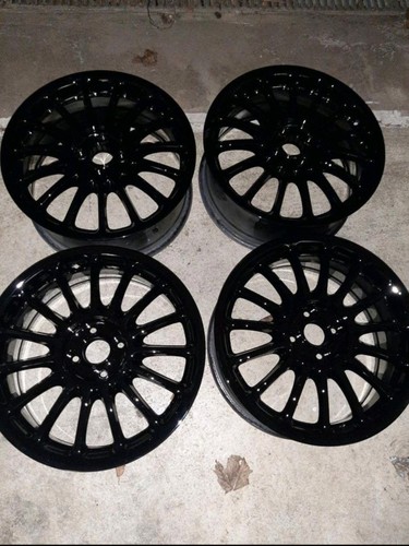 Straights schwarz glänzend - mg,