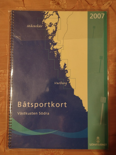 Seekarten västkusten södra - västkusten,