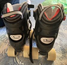 HUDORA Rollschuh Roller Skate Schwarz Gr. 36-39 größenverstellbar.