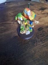 papagei figur/ Notizhalter