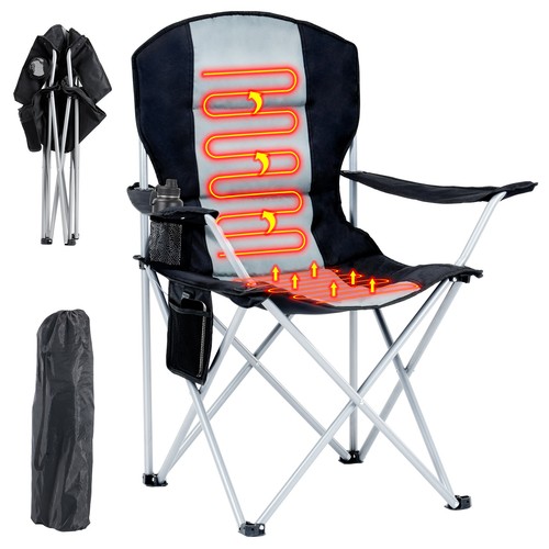 Beheizbarer campingstuhl - beheizbarer,