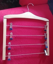 Mehrfach Rockbügel Hosenbügel Kleiderbügel Anzugbügel Holz