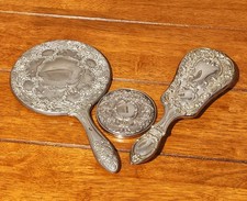 Antik verziert Silber Teller