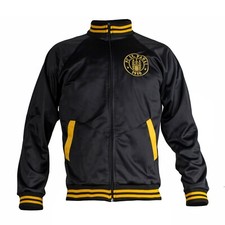 St.Pauli Schwarz Ultras Retro Jacke Fußball Trainingsanzug Classic Jahrgang