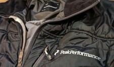PEAK PERFORMANCE ® "Howler" Softshell Herren Skijacke Anorak Schwarz Gr.M 