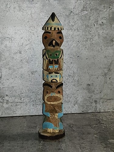 Skulptur haida totem - skulptur,