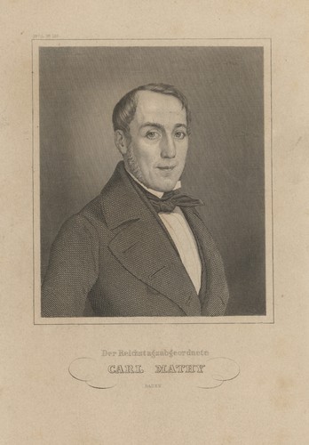 Karl mathy badischer - karl,
