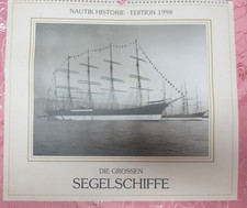 Wandkalender Segelschiff  Nautik Historie-EDITION 1998 Seefahrtsgeschiche