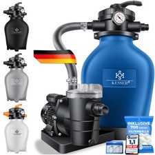KESSER® Sandfilteranlage Filterkessel Sandfilter für Pool pumpe Schwimmbadpumpe
