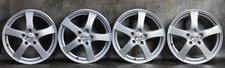 4x Dezent RE Silber Alufelgen
