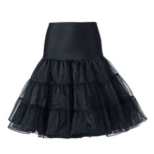 Petticoat Tüllrock Rockabilly Reifrock f Brautkleid Tutu Tanz Ballett Rock TOP