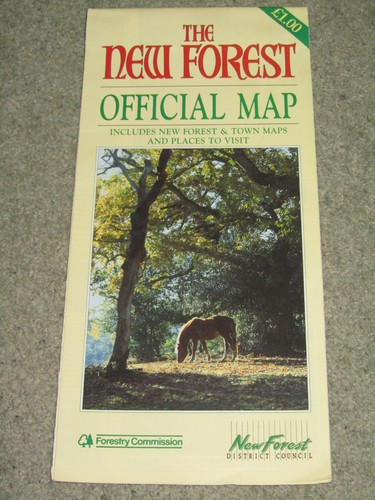 The new forest official map - forest,
