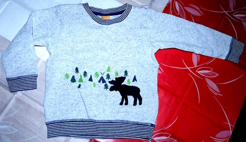 Pullover pusblu 104 grau - gr.,