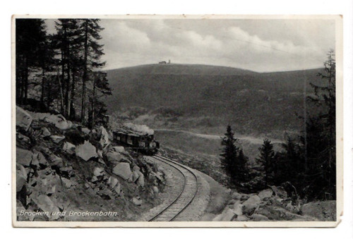 15623 brocken und brockenbahn - brocken,