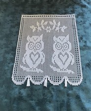 Häkelgardine Scheibengardine