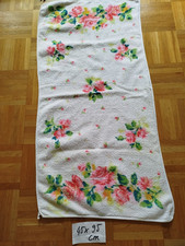 Handtuch rosa Rosen retro