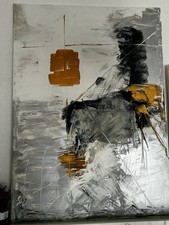 Abstrakte malerei acryl - acryl, unikat