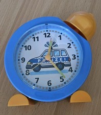 Polizeiwecker TFA 60.1011.06 Kinderwecker analog Quarzuhr Wecker Polizei Sirene