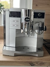 JURA IMPRESSA S9 One Touch Kaffeemaschine Kaffeevollautomat Silber / Edelstahl