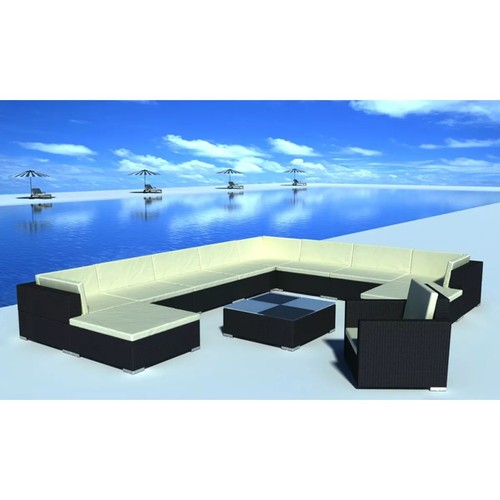 Gartenmöbel polyrattan lounge - gartenmöbel,