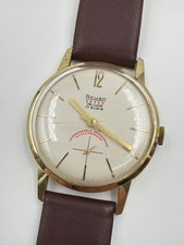 Rouan De Luxe 17 Jewels Handaufzug Herren Armbanduhr Vintage Watch 70’s - 34mm