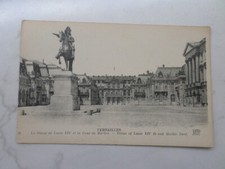 alte Postkarte VERSAILLES Carte Postale La Statue Louis XIV Frankreich Denkmal