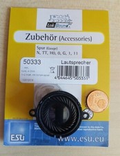 ESU 50333 Lautsprecher m.Schallkapsel 28mm rund, 15,1mm dick, 4 Ohm, 1-2W, NEU