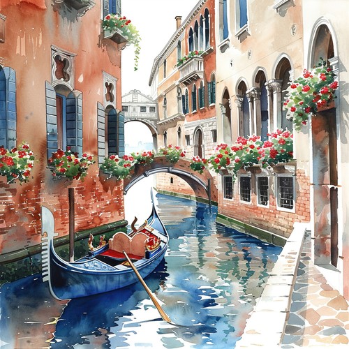 Deko bild italien venedig - italien,
