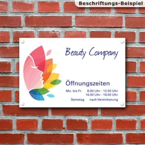 Firmen und werbeschilder - und,